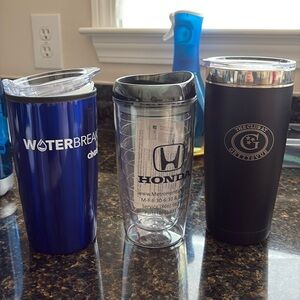 3 brand new Honda water bottles